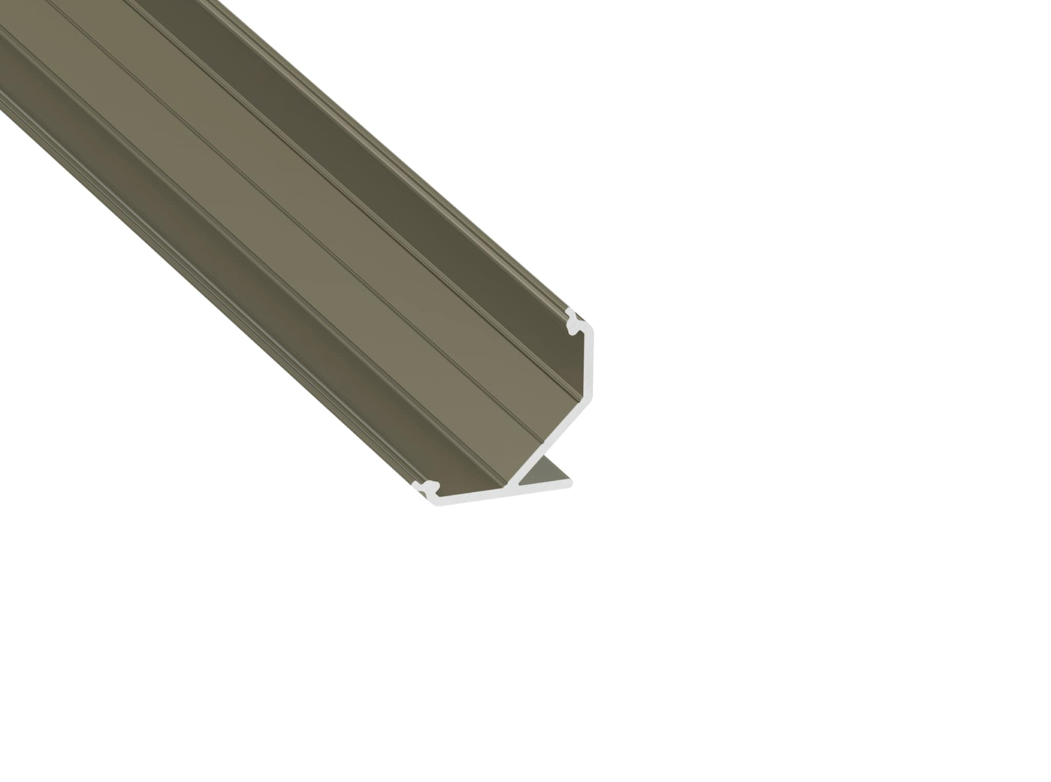 Profil LUMINES Typ Ago inox eloxiert 6,05 m